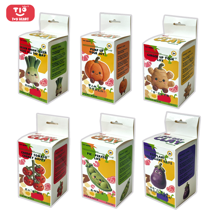 DIY Clay Kit - Vegetable Version