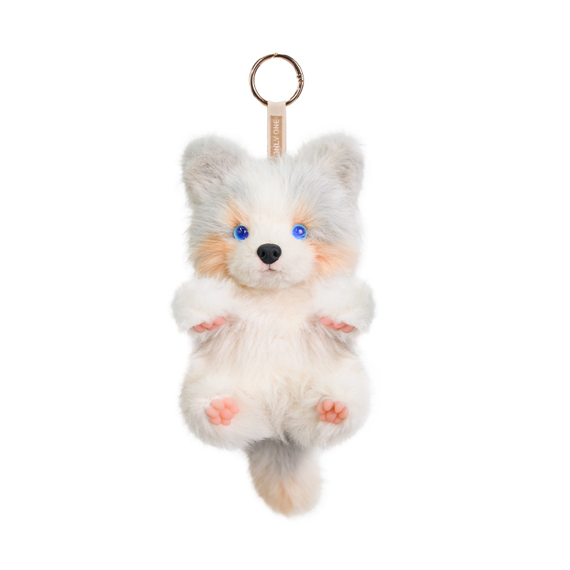 simulation Merle Border Collie Pendants