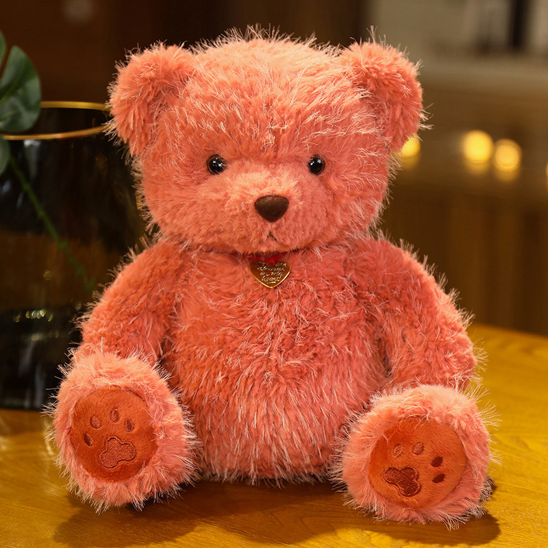 Pearl Mink Multi‑Color Bear Plush Toy