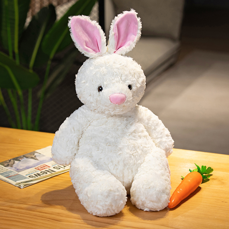 Lazy Style Lover Bunny Plush Toy