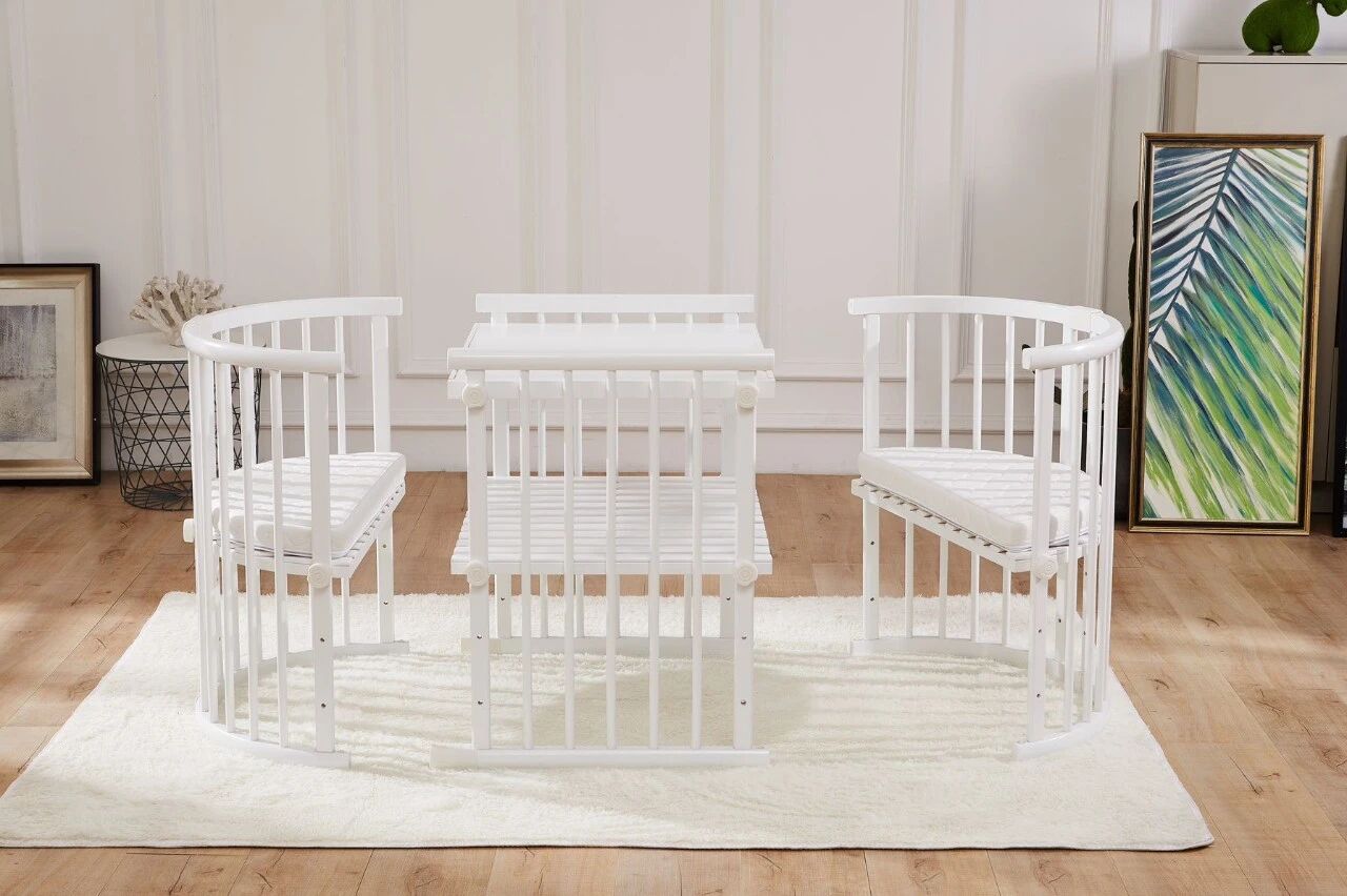 Children's spliced bed, widened bedside bed, baby bed, crib, small bed spliced