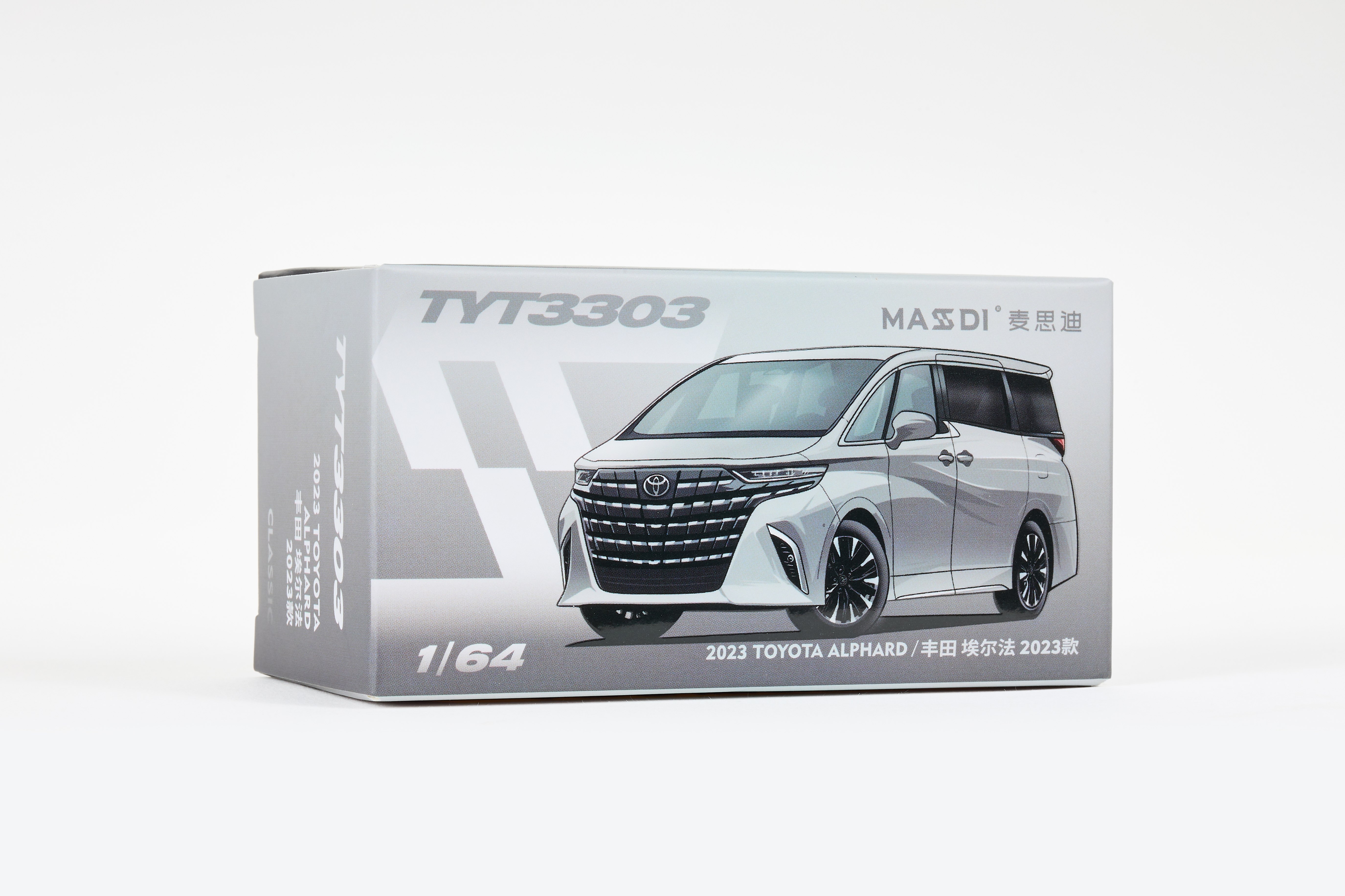 2023 TOYOTA ALPHARD - 1/64 Scale Diecast Model Car