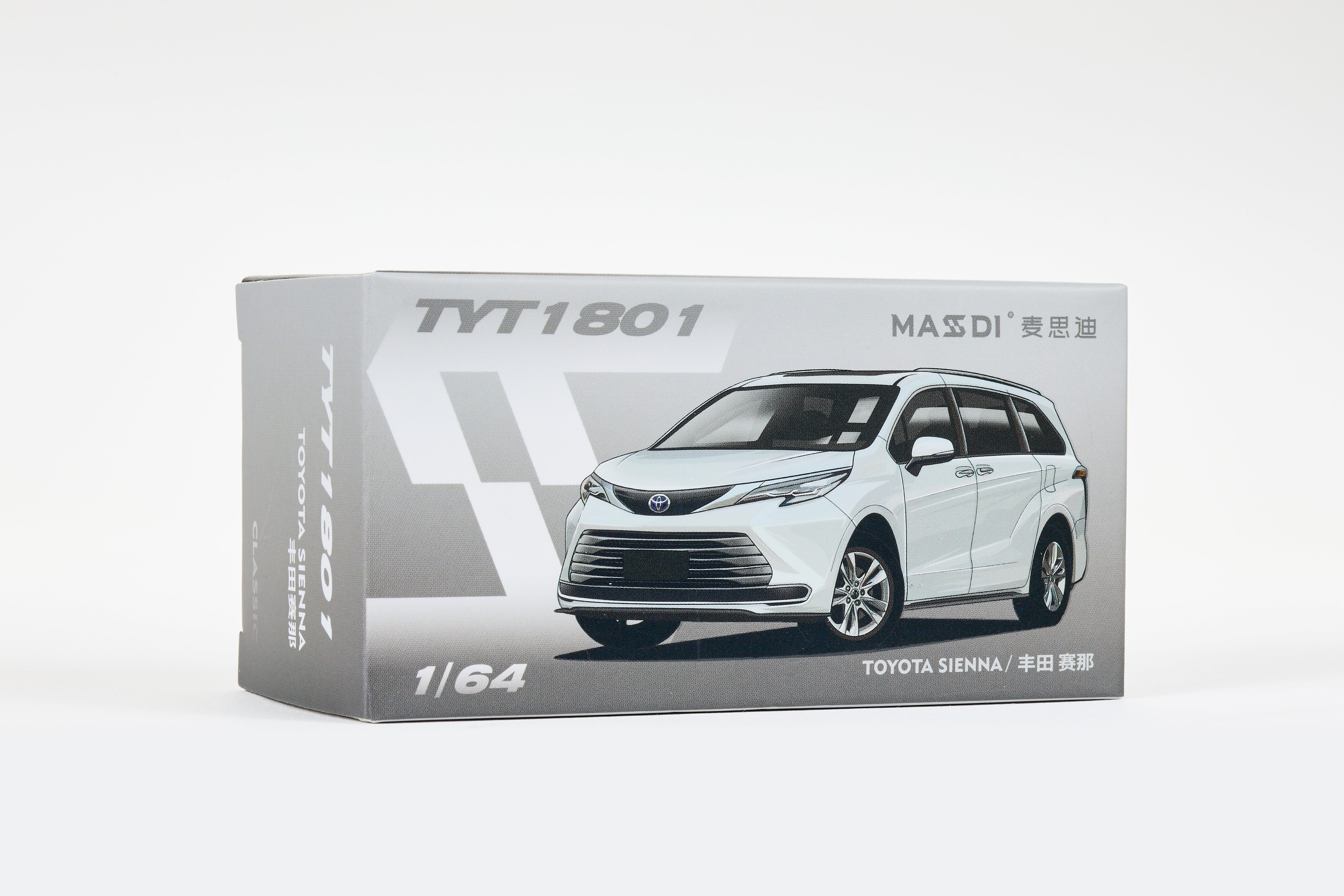 2023 TOYOTA SIENNA - 1/64 Scale Diecast Model Car