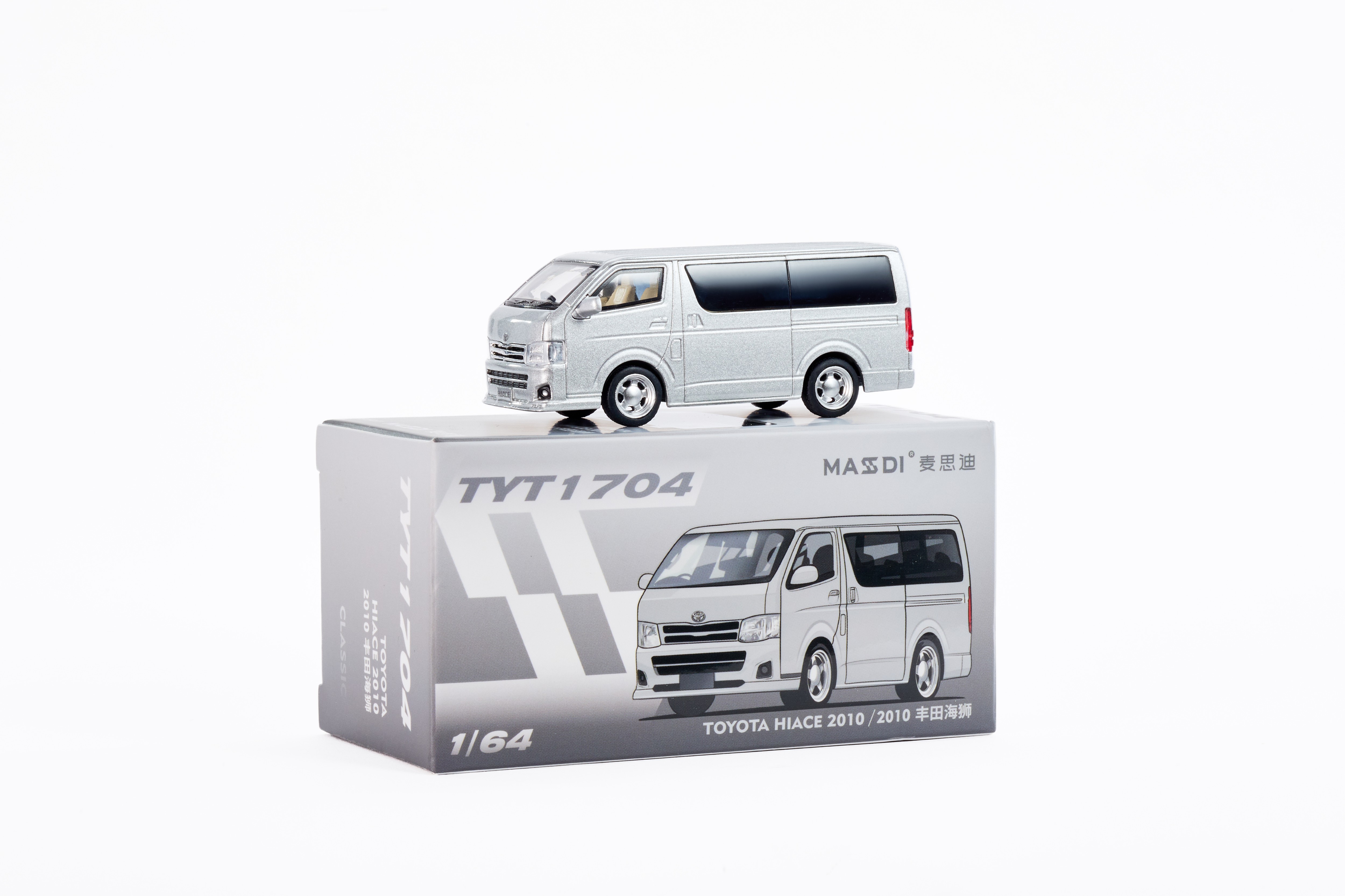 2010 TOYOTA HAICE - 1/64 Scale Diecast Model Car