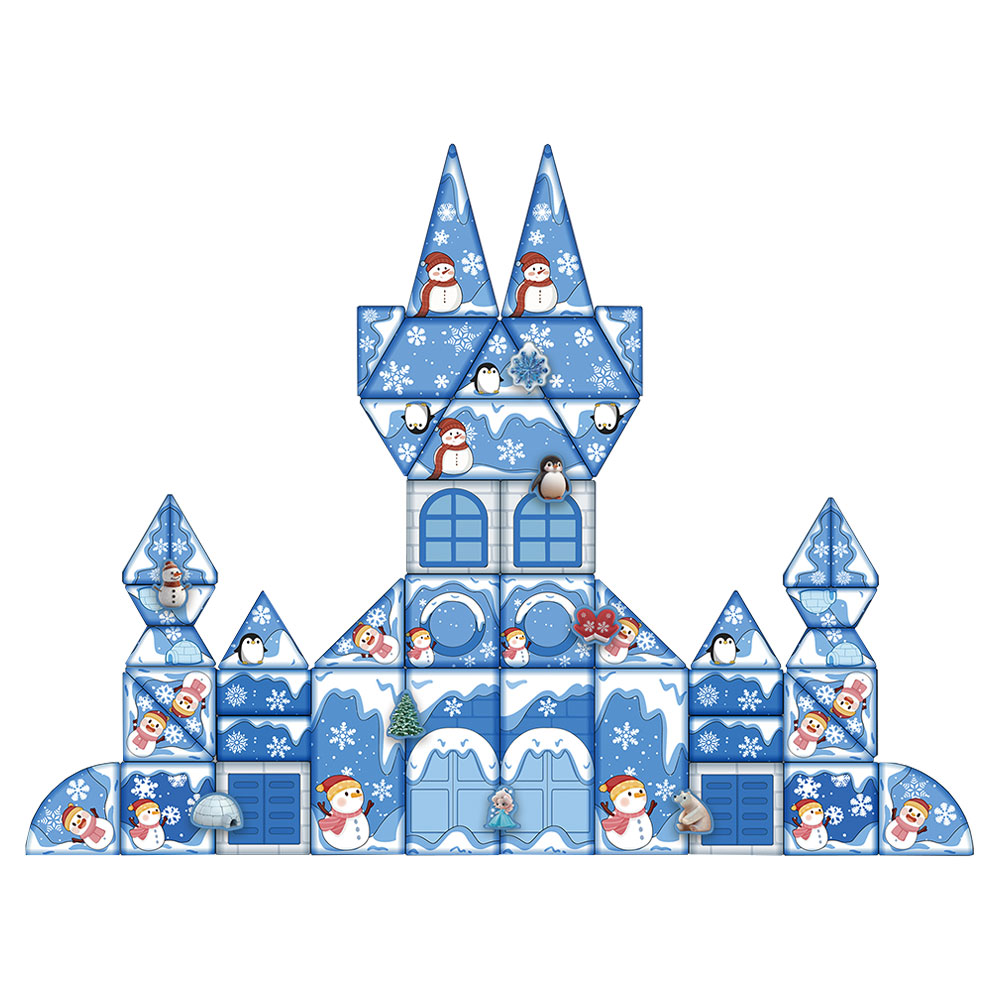 Ice and Snow Magnetic Tiles