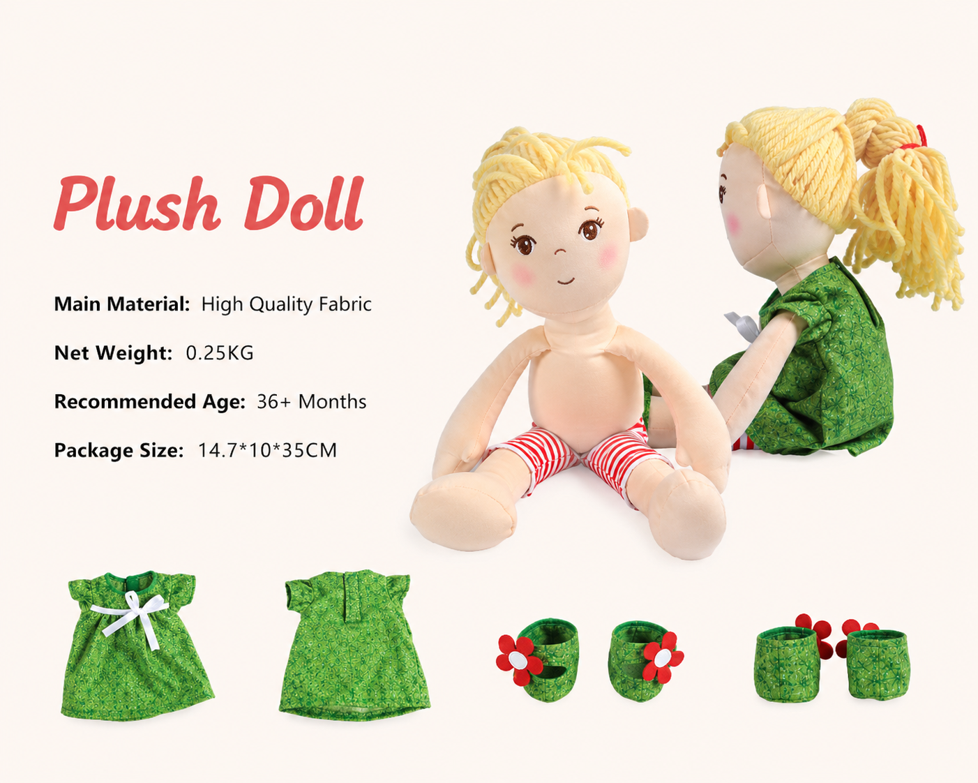Cute Plush Doll Cognitive Training Quality-guaranteed Creative Design plush toys for kids