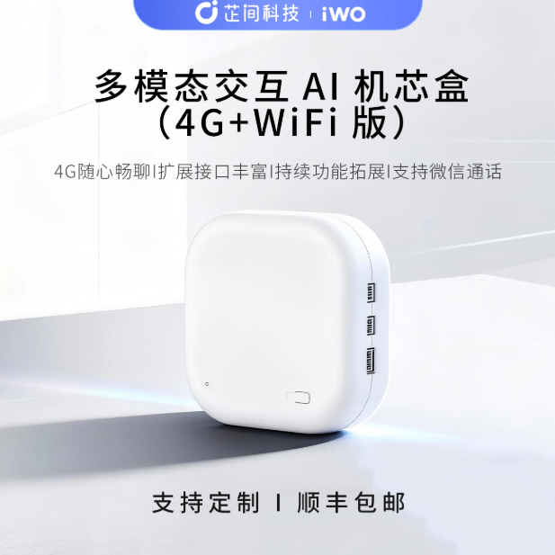 B601-iWO多模态交互AI机芯盒（4G+WiFi）