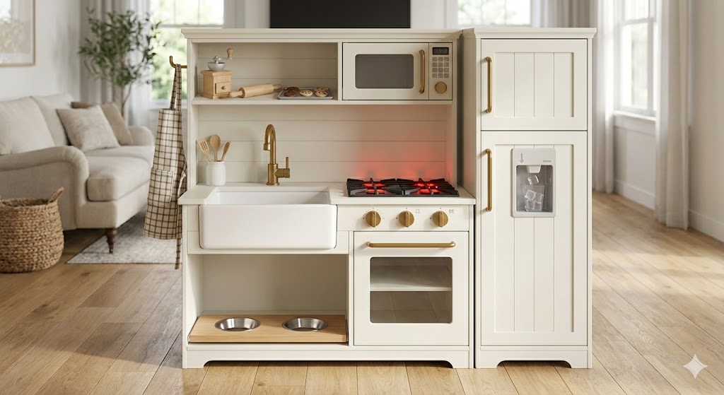 Wooden Play Kitchen