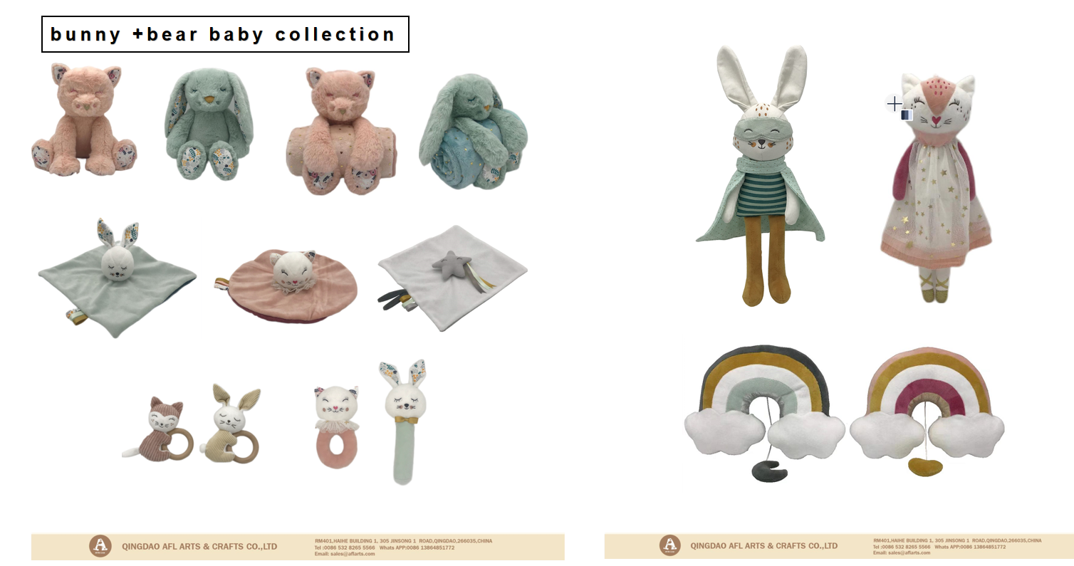 bunny +bear baby collection