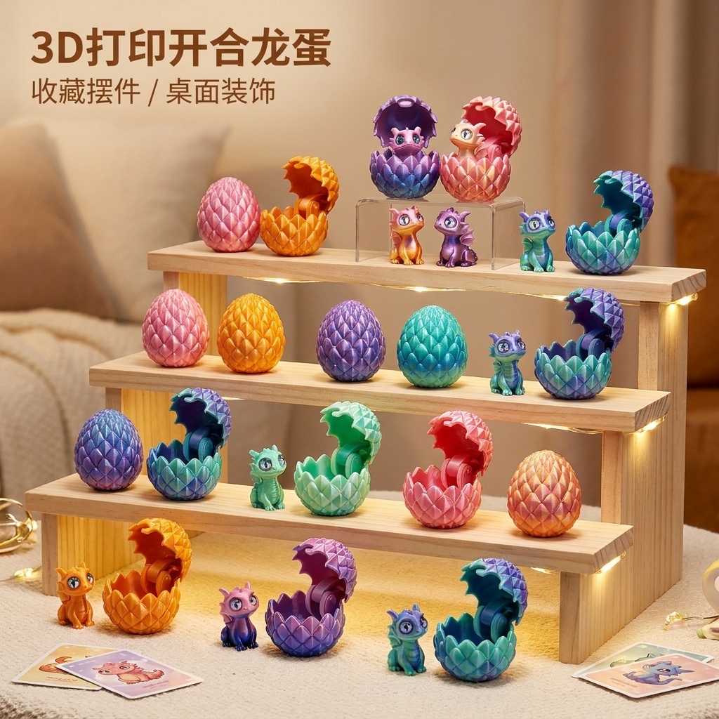 Hinged Dragon Egg