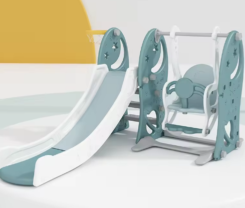 Star-Themed Slide & Swing Combo