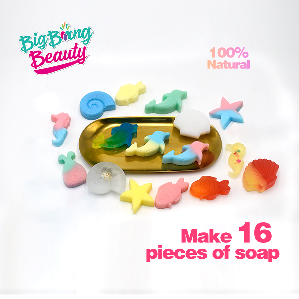 DIY Science Experiment Ocean Soap Making Kit for Kids - Arts and Crafts for Girls