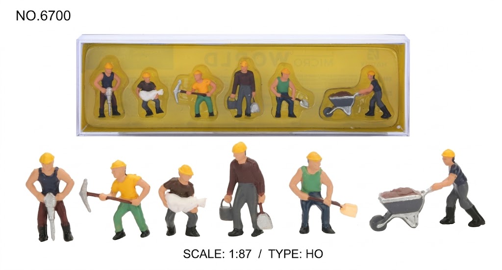 Track laying team