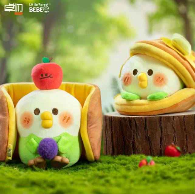 Little Parrot Bebe · 小鹦鹉BEBE甜蜜系列毛绒盲盒挂件甜品创意摆件公仔节日礼物女孩