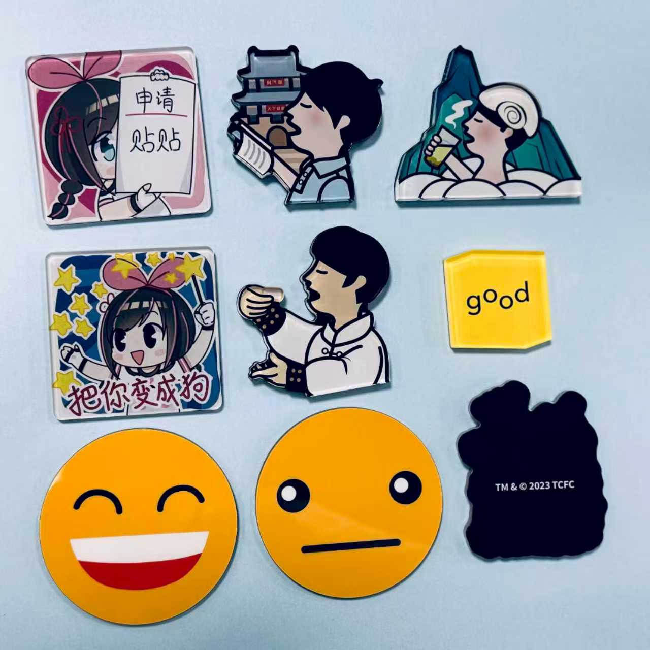 亚克力动漫周边衍生产品-冰箱贴