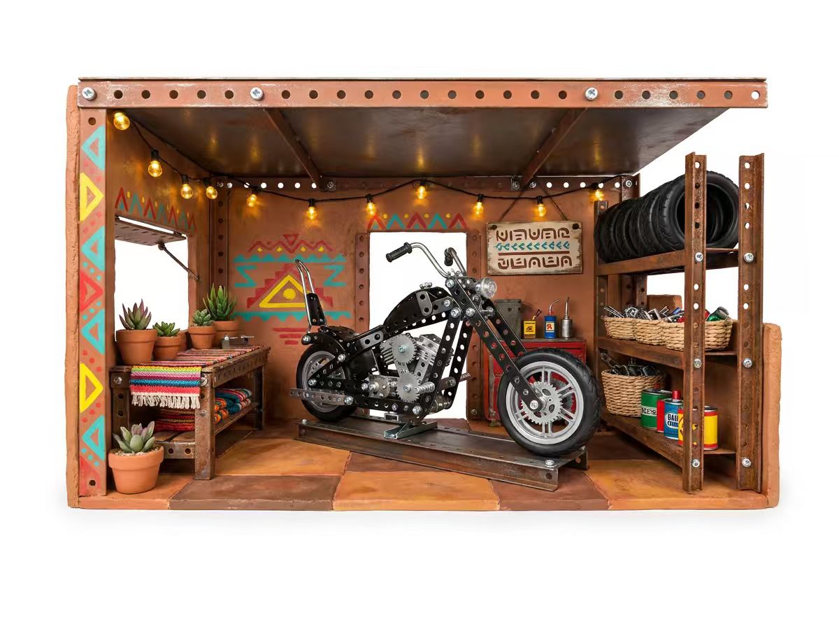 Mini Scene Assembly Kit (Garage)