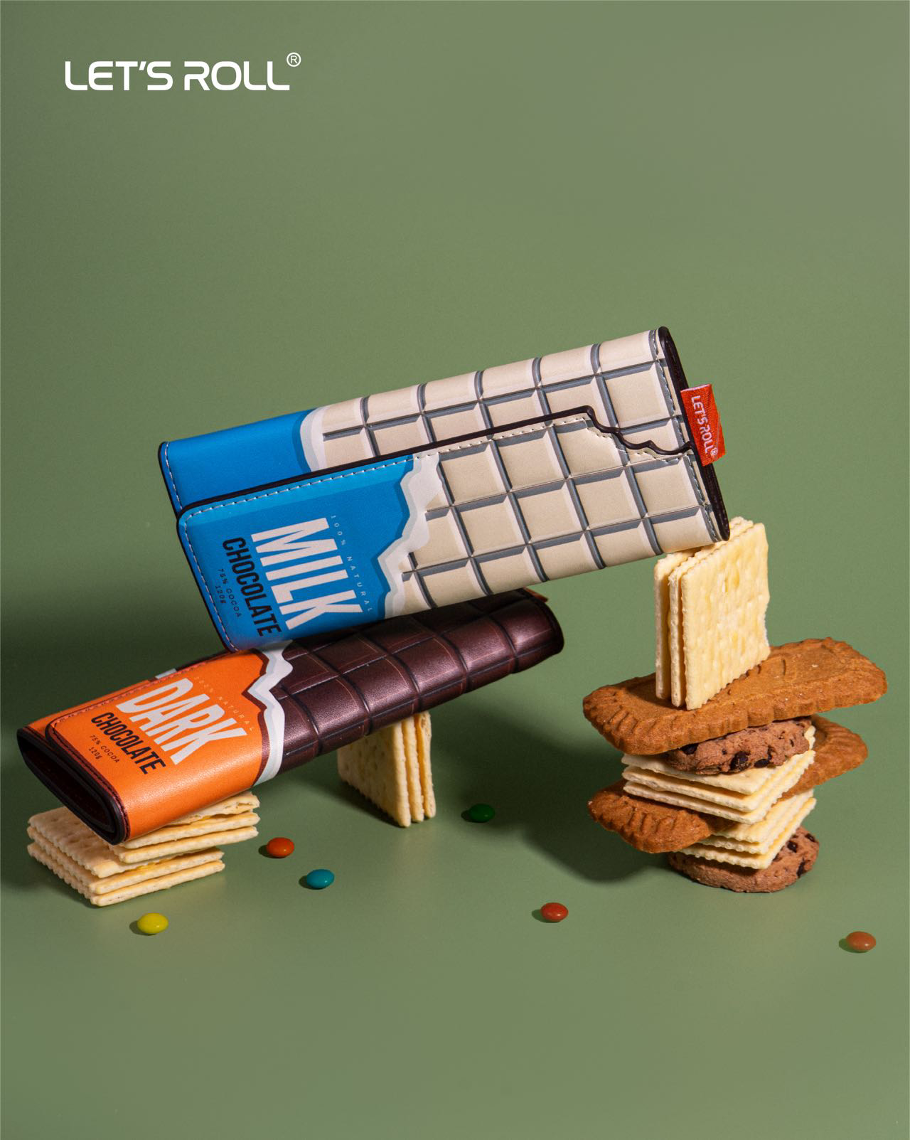 CHOCOLATE GLASSES CASE