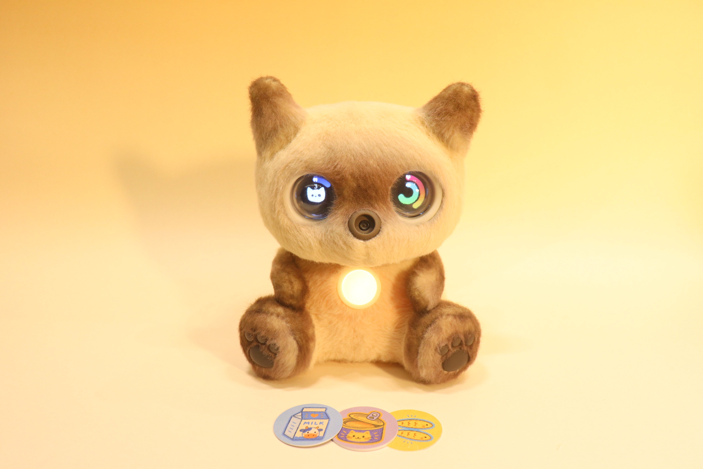 Colucat | Fully Offline Edge-AI Plush Evolving Companion Pet