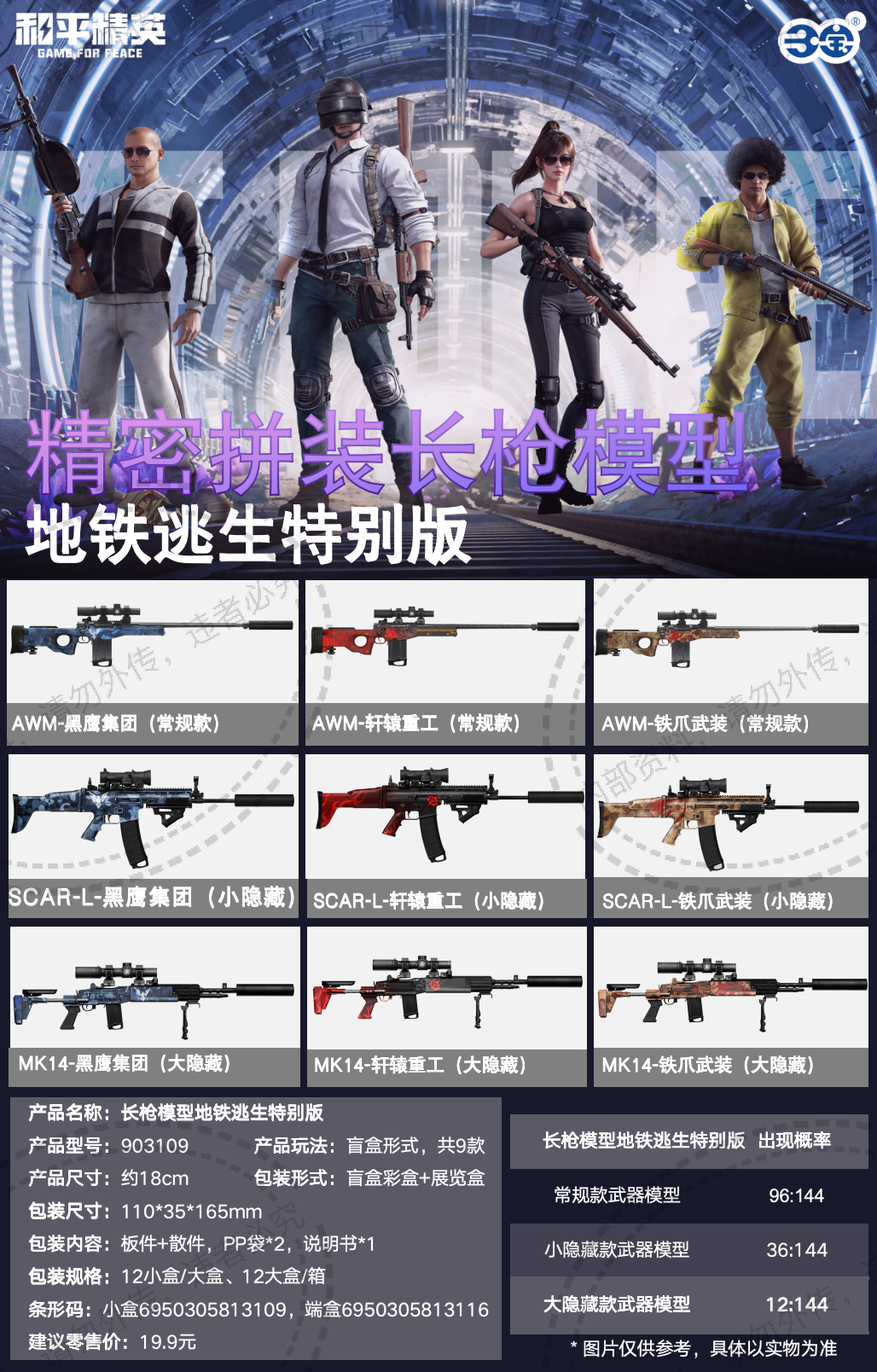Game For Peace: Subway Escape Limited Edition