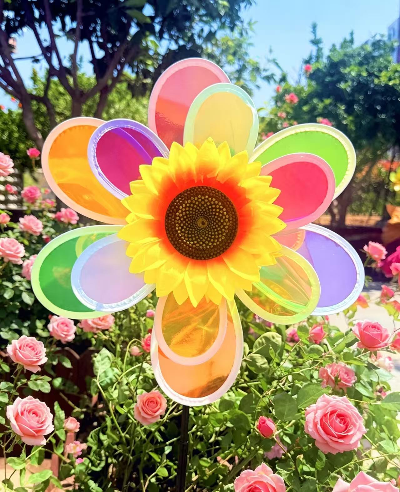 花朵风车