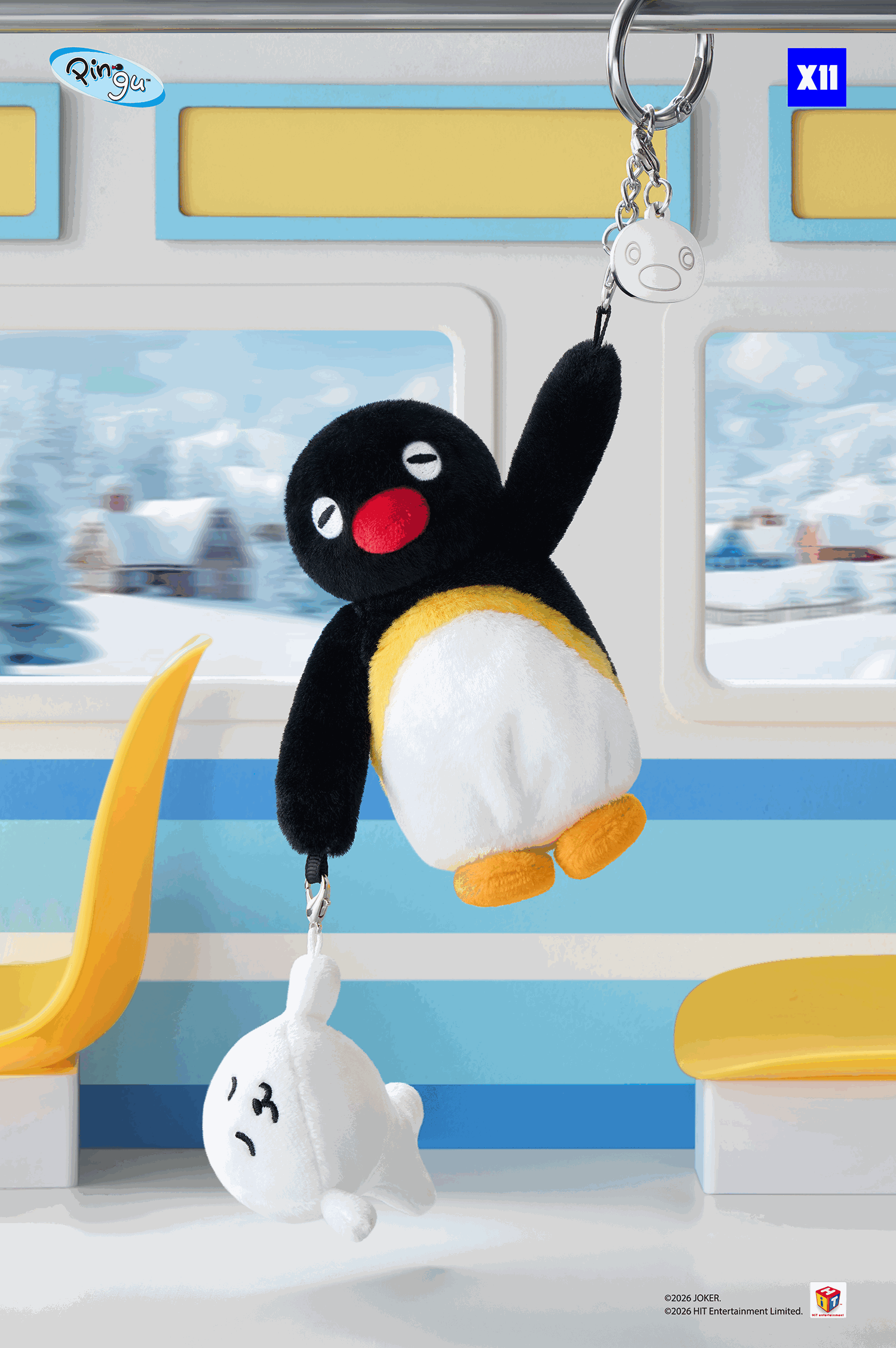 Pingu·MINI MEME系列毛绒盲盒（1/8）