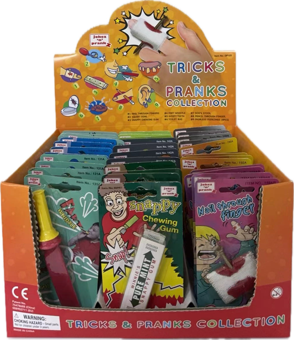 36 Assorted Joke Items (9 Styles)