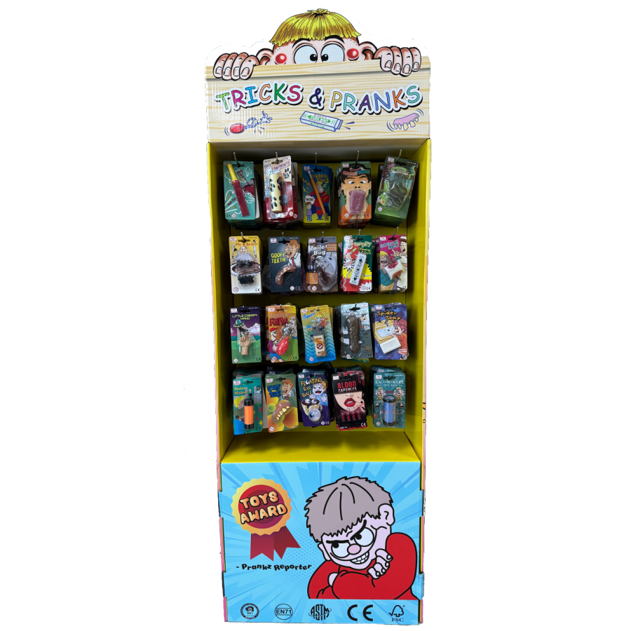Assorted 20 Jokes Display