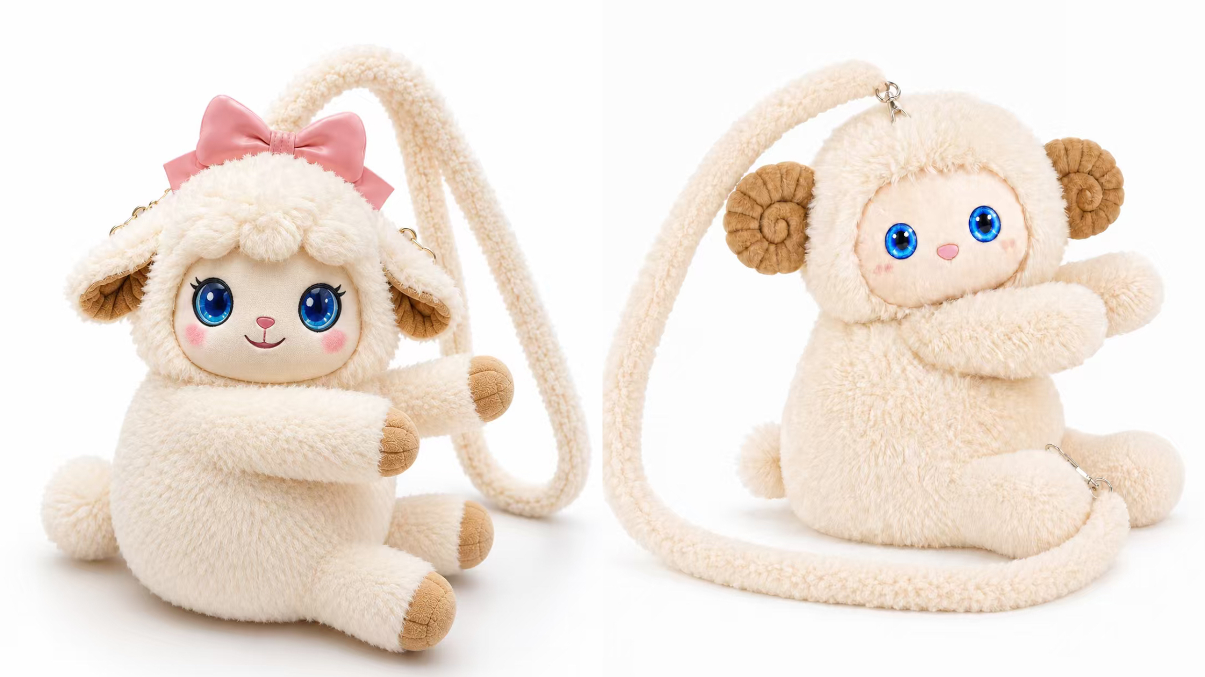 Puff Lamb AI Companion Crossbody Bag