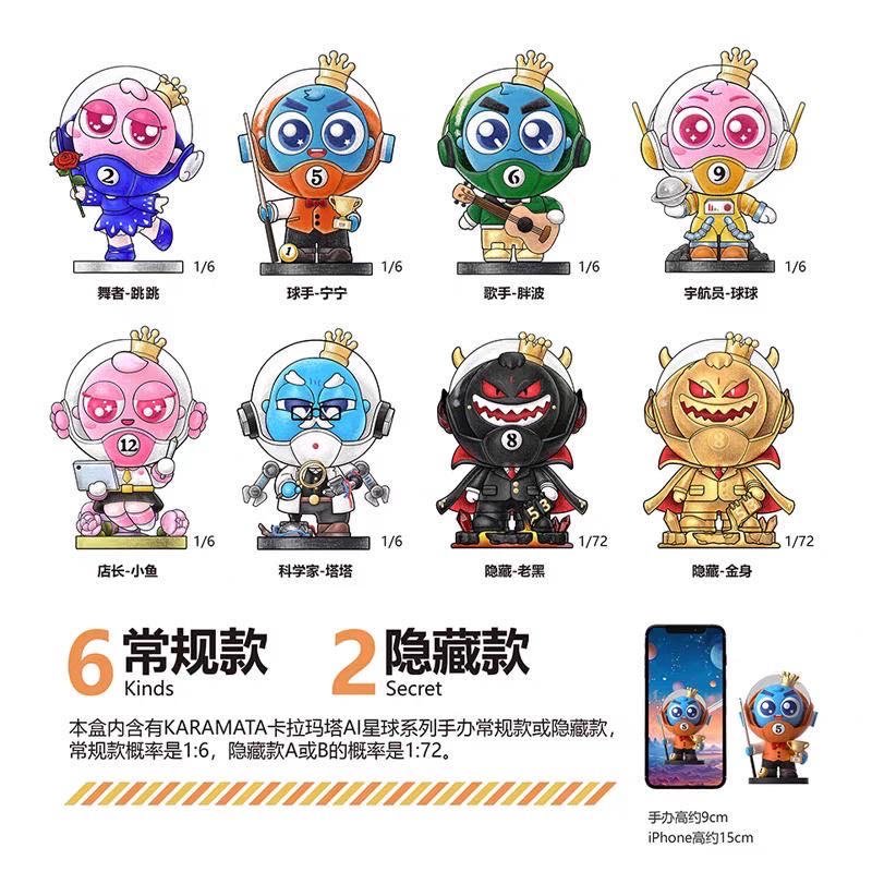 卡拉玛塔AI星球系列盲盒