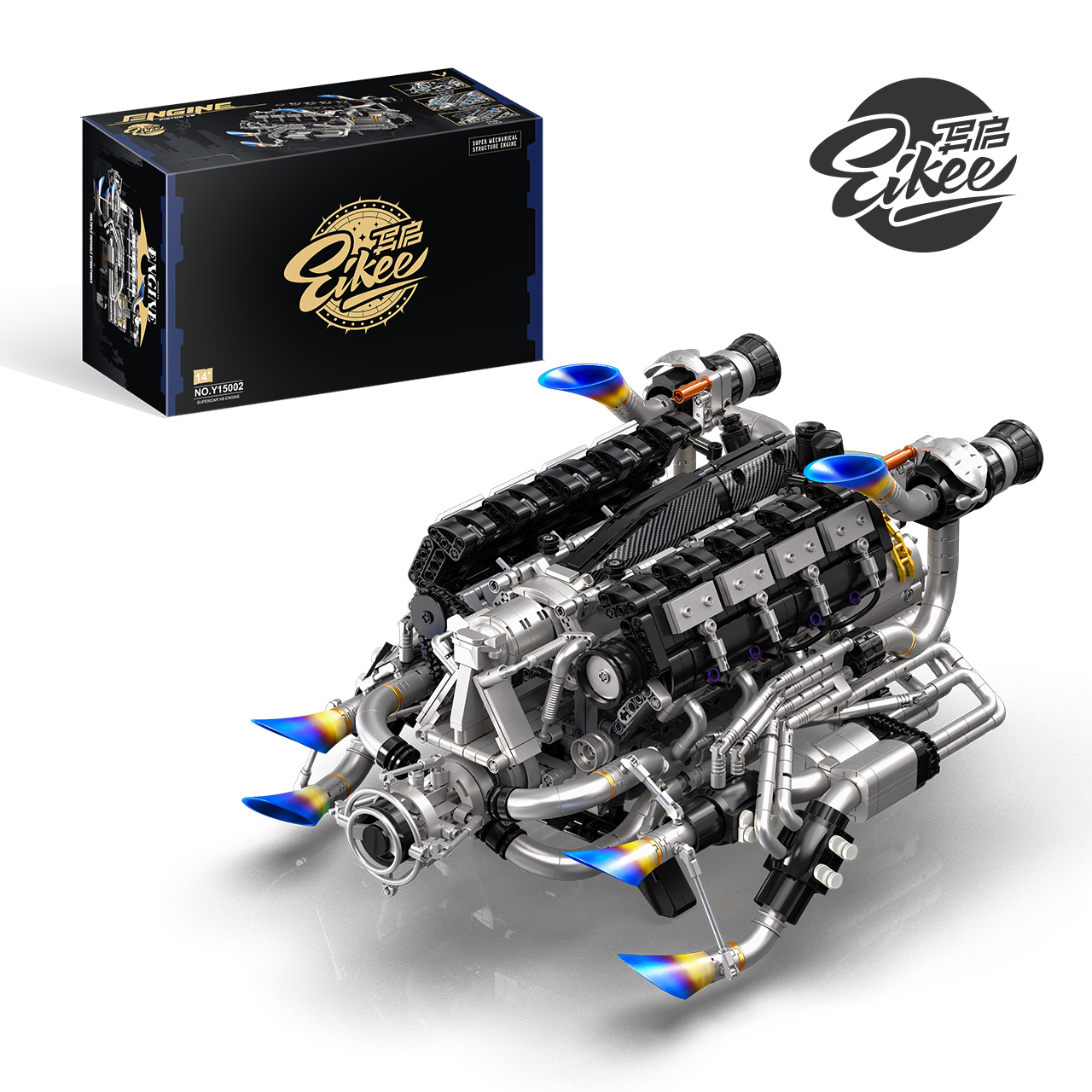 Y15002Dodge Batmobile engine
