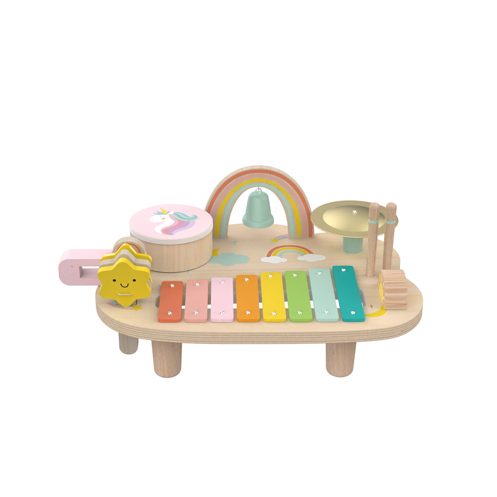 Wooden Baby Table Musicale