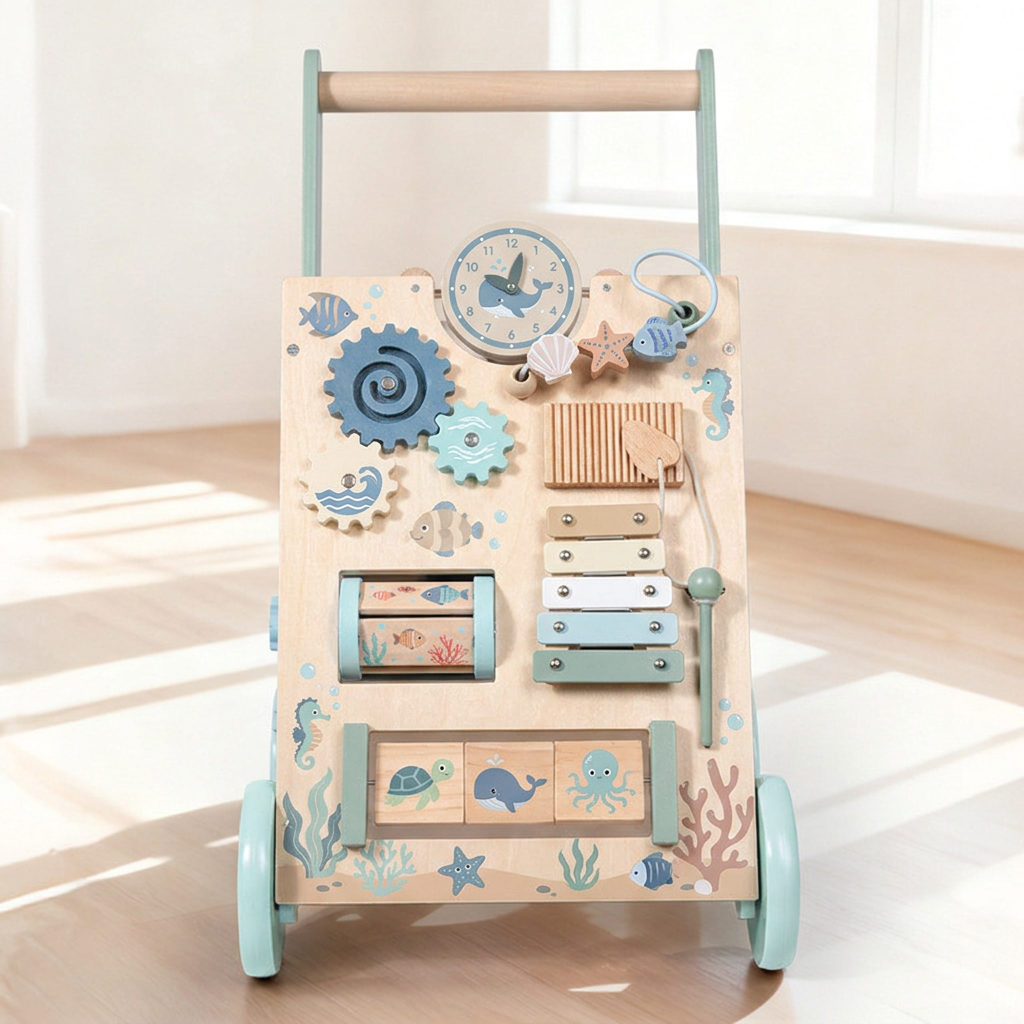 Wooden Baby Walker