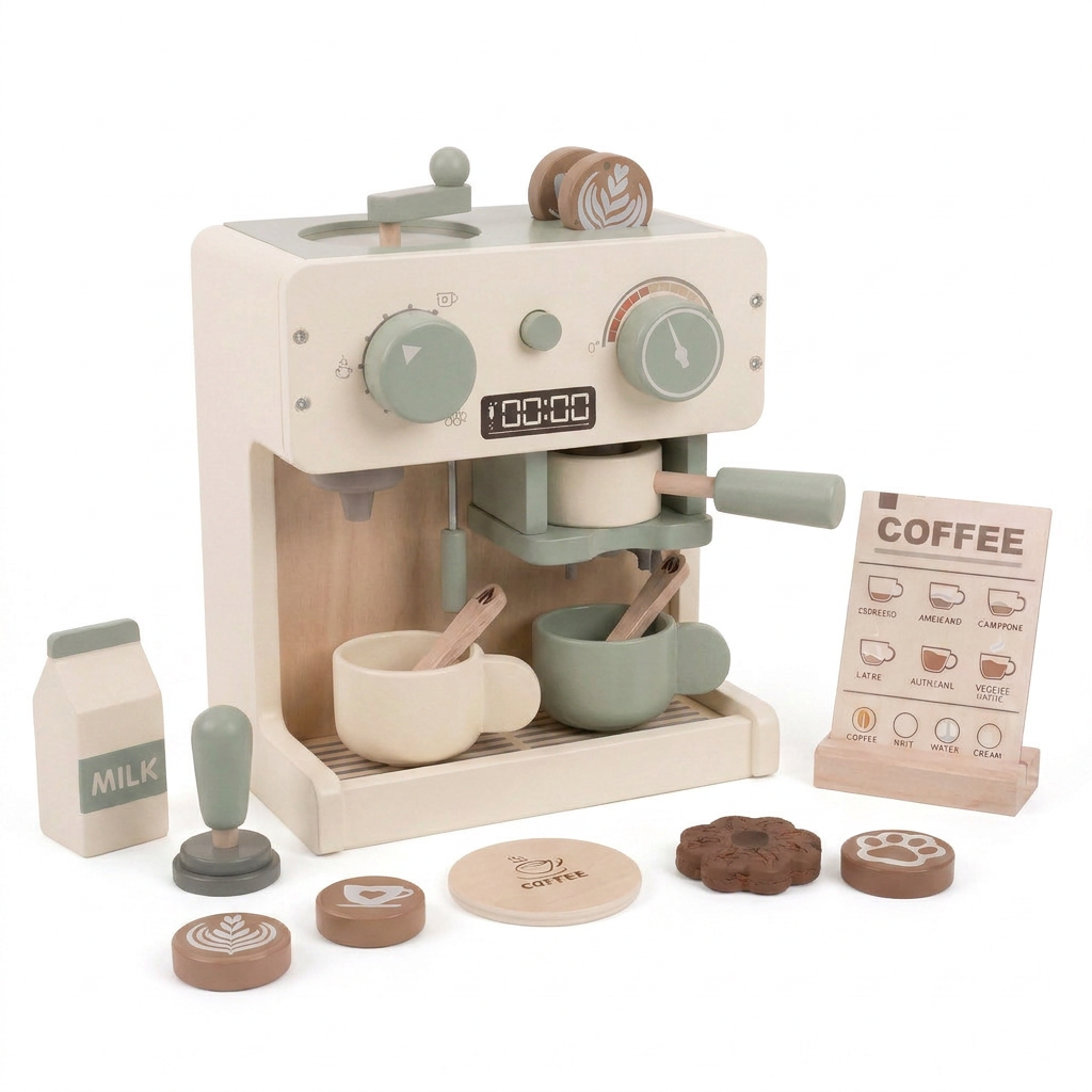 Wooden Luxury Coffee Machine