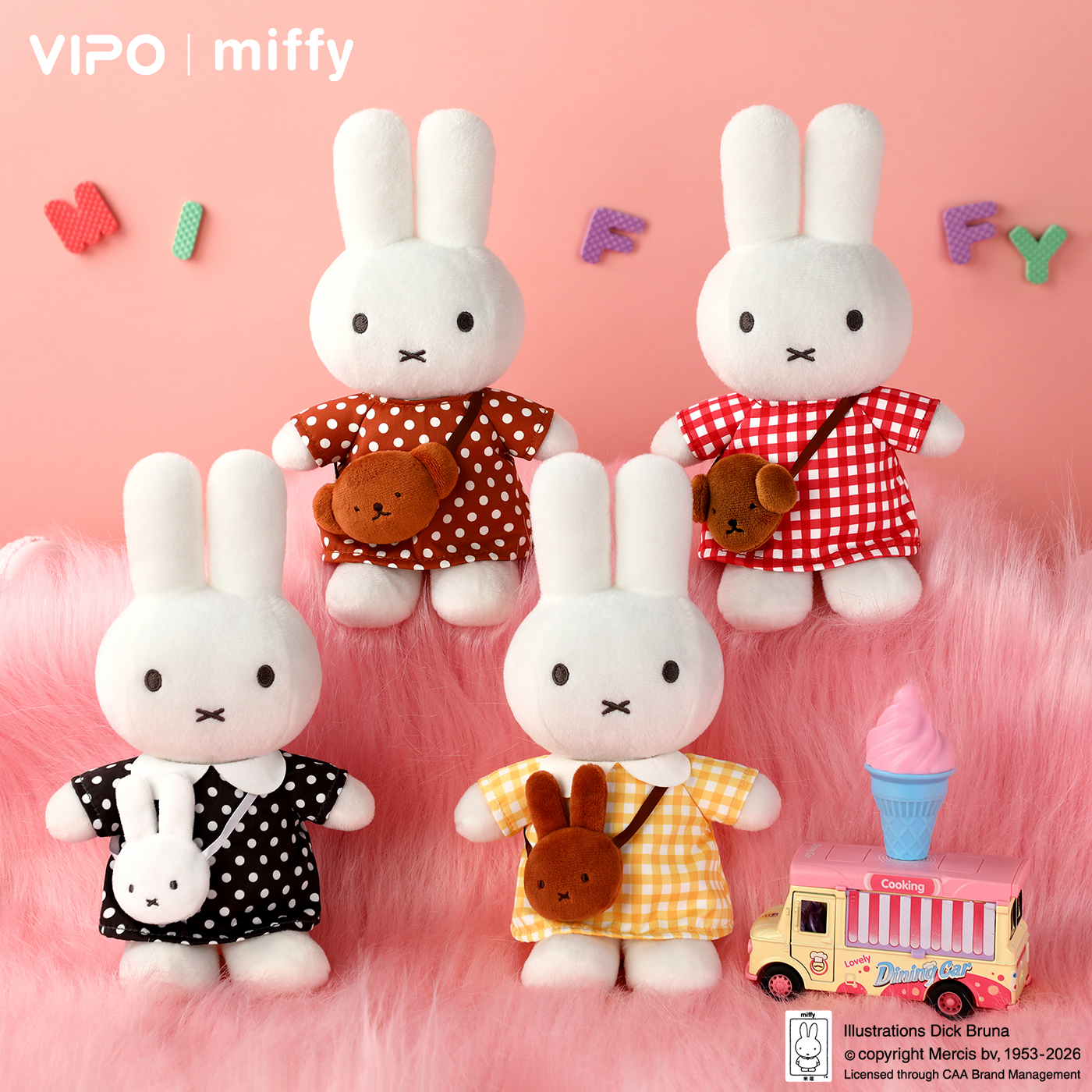 VIPO|米菲出游公仔系列
