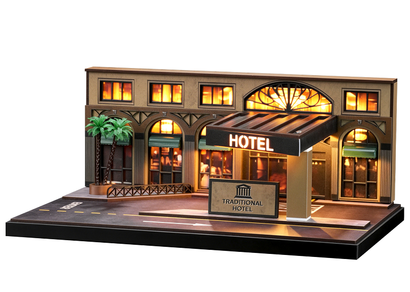 1:64 中古风酒店