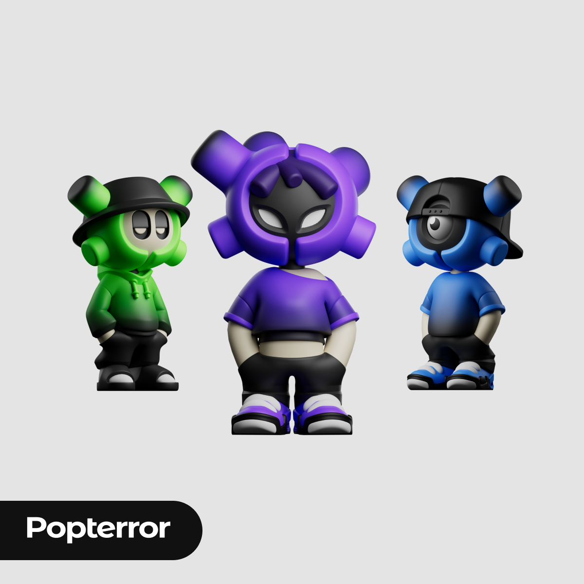 EQSO Blind Box - The Crew Series - Complete set (6pcs)