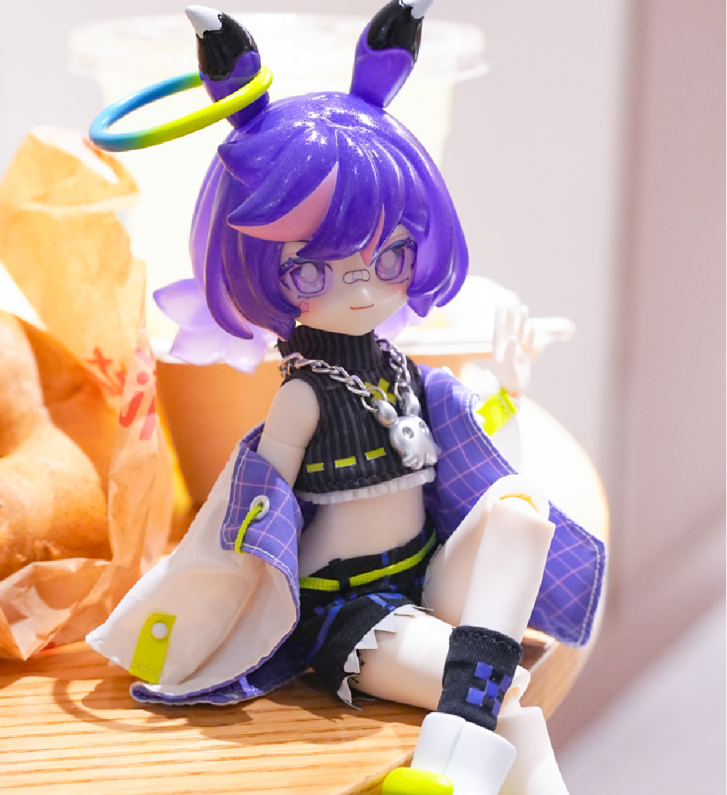 星计划大8分乐队系列BJD盲盒-电吉他炽弦