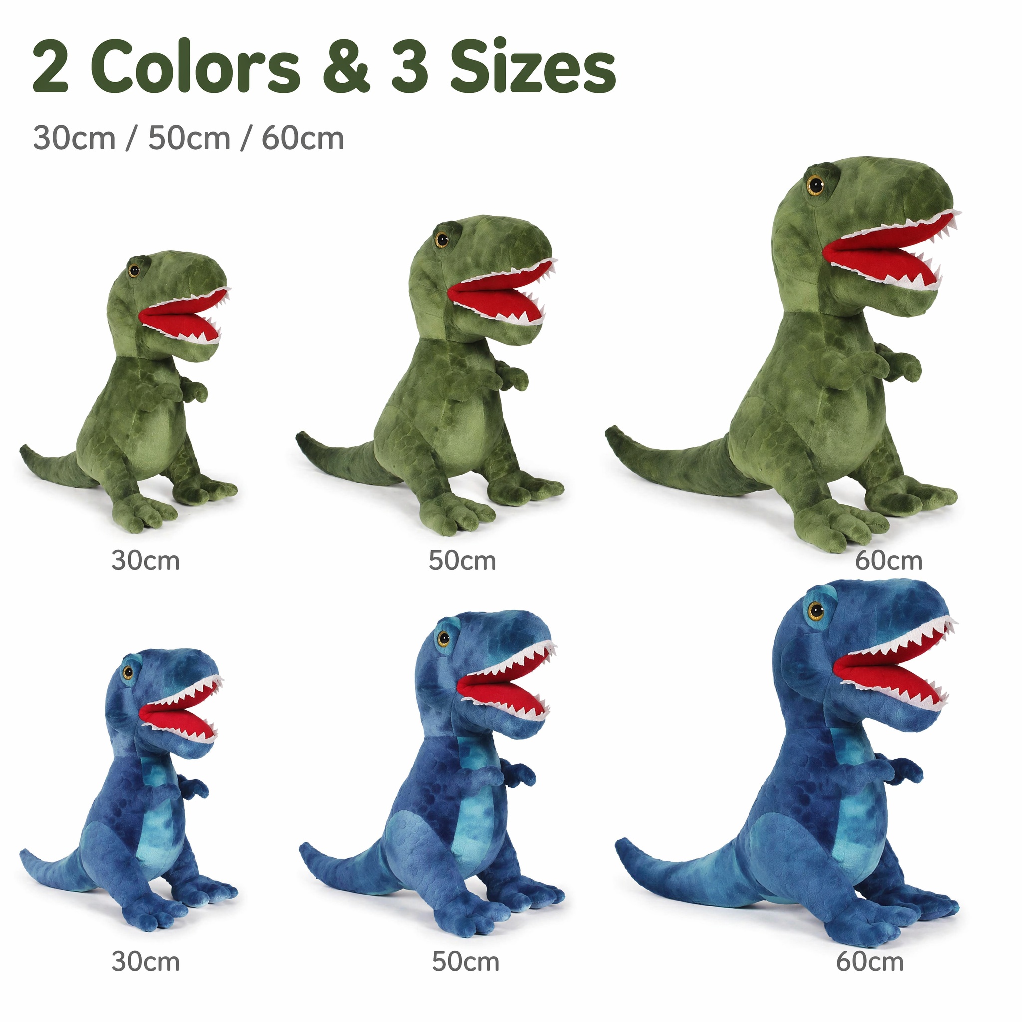 Realistic T-Rex Dinosaur Plush Toy