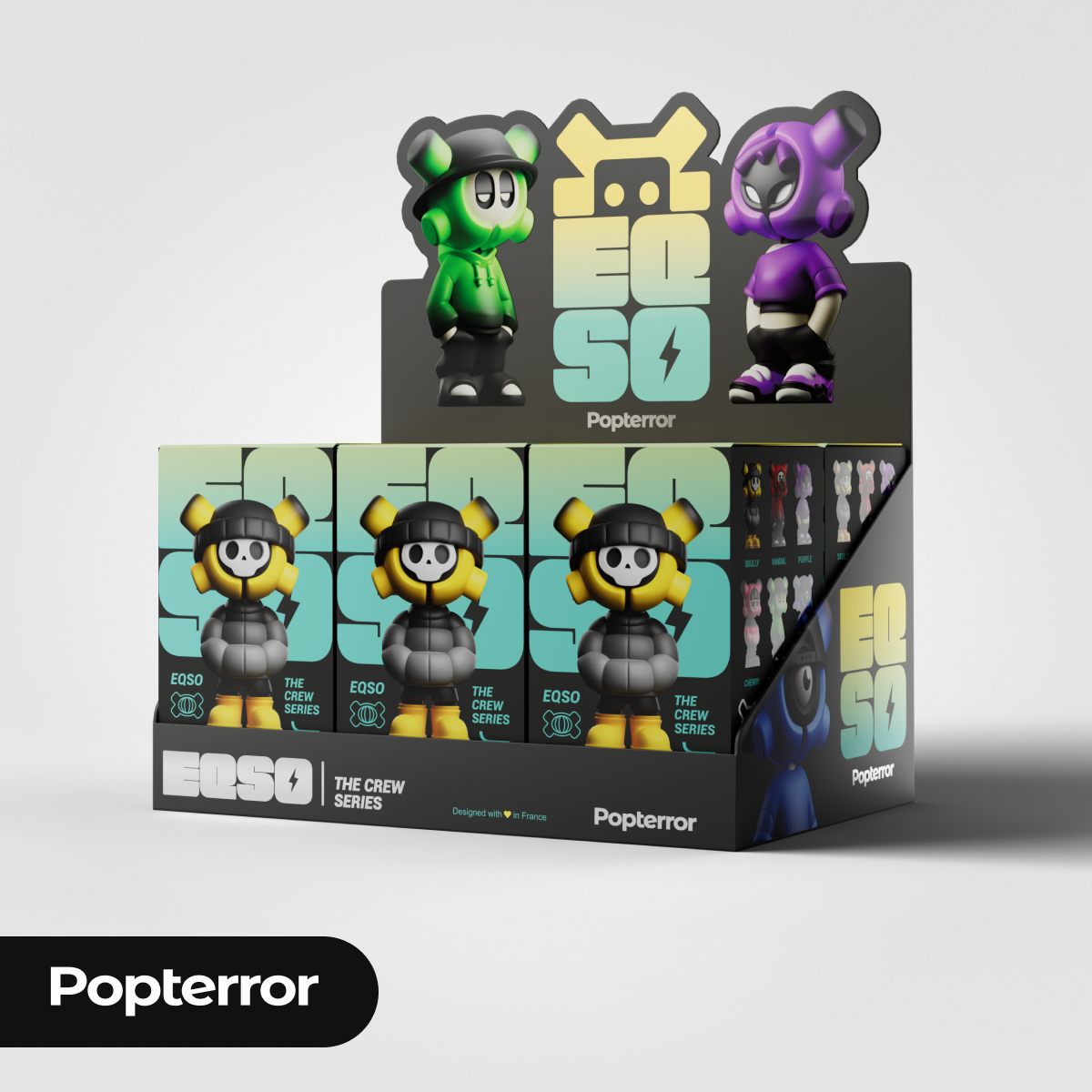 EQSO Blind Box - The Crew Series - Complete set (6pcs)