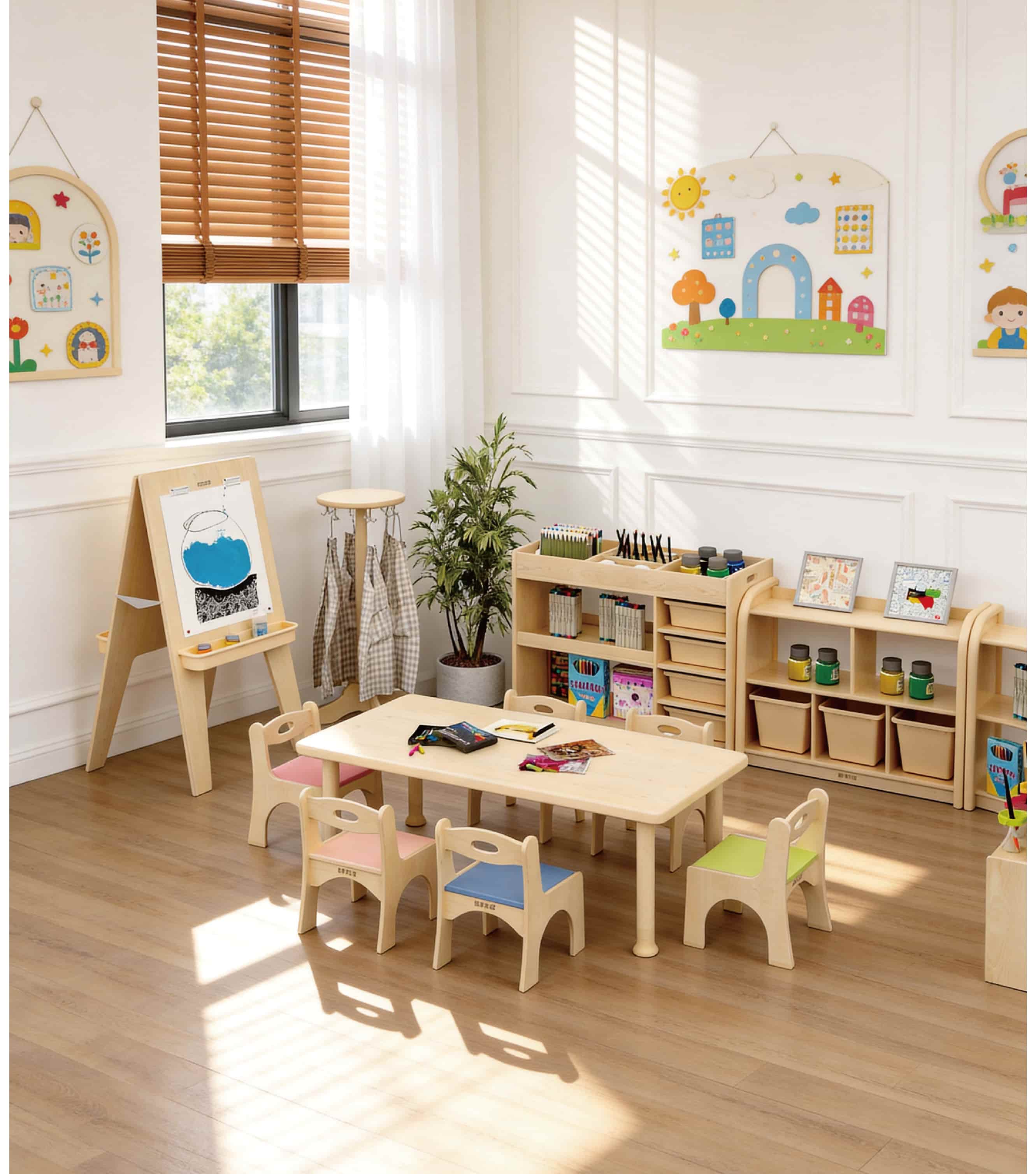 Whimsy Woods Six Person Table