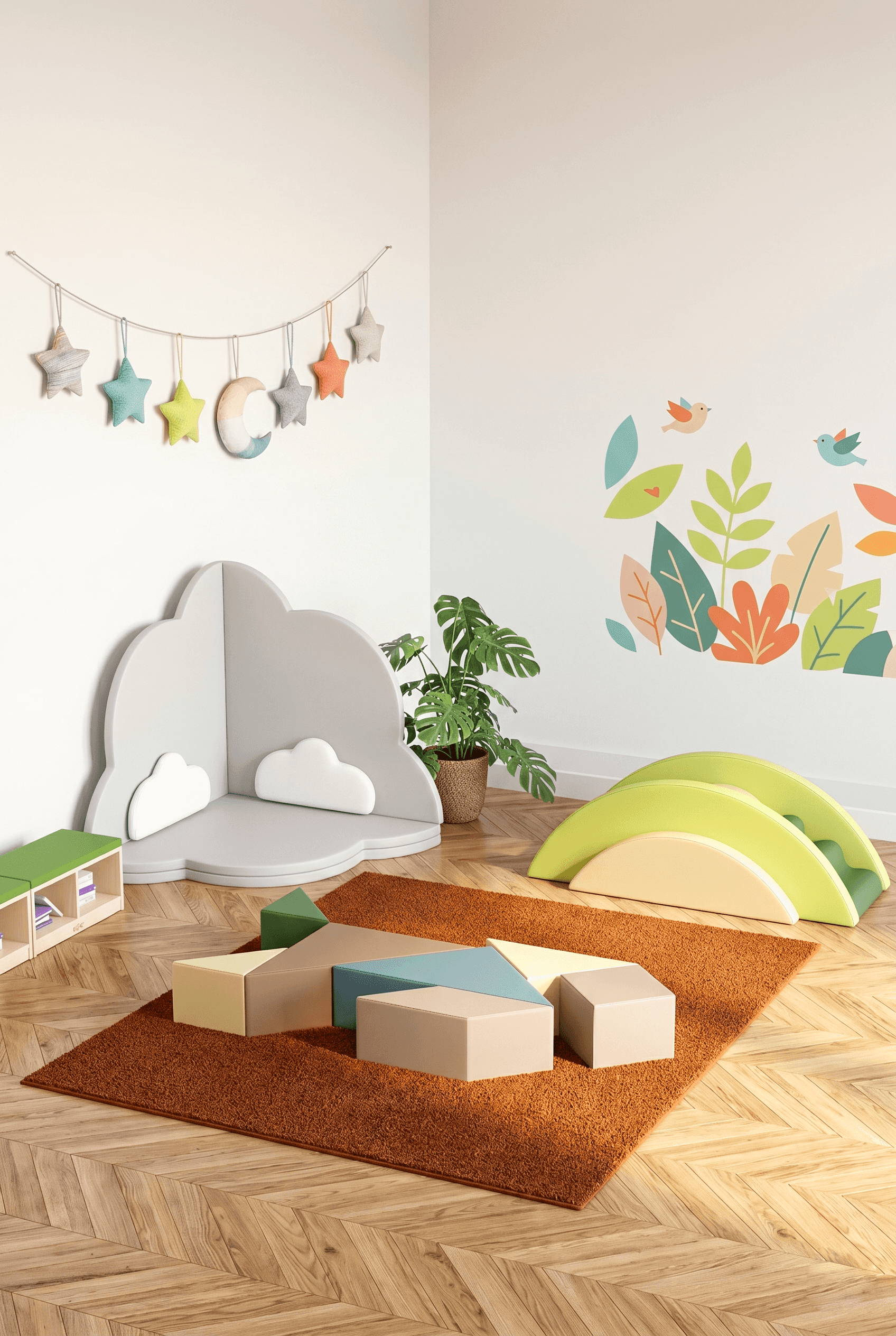 Cloud arch climbing ladder