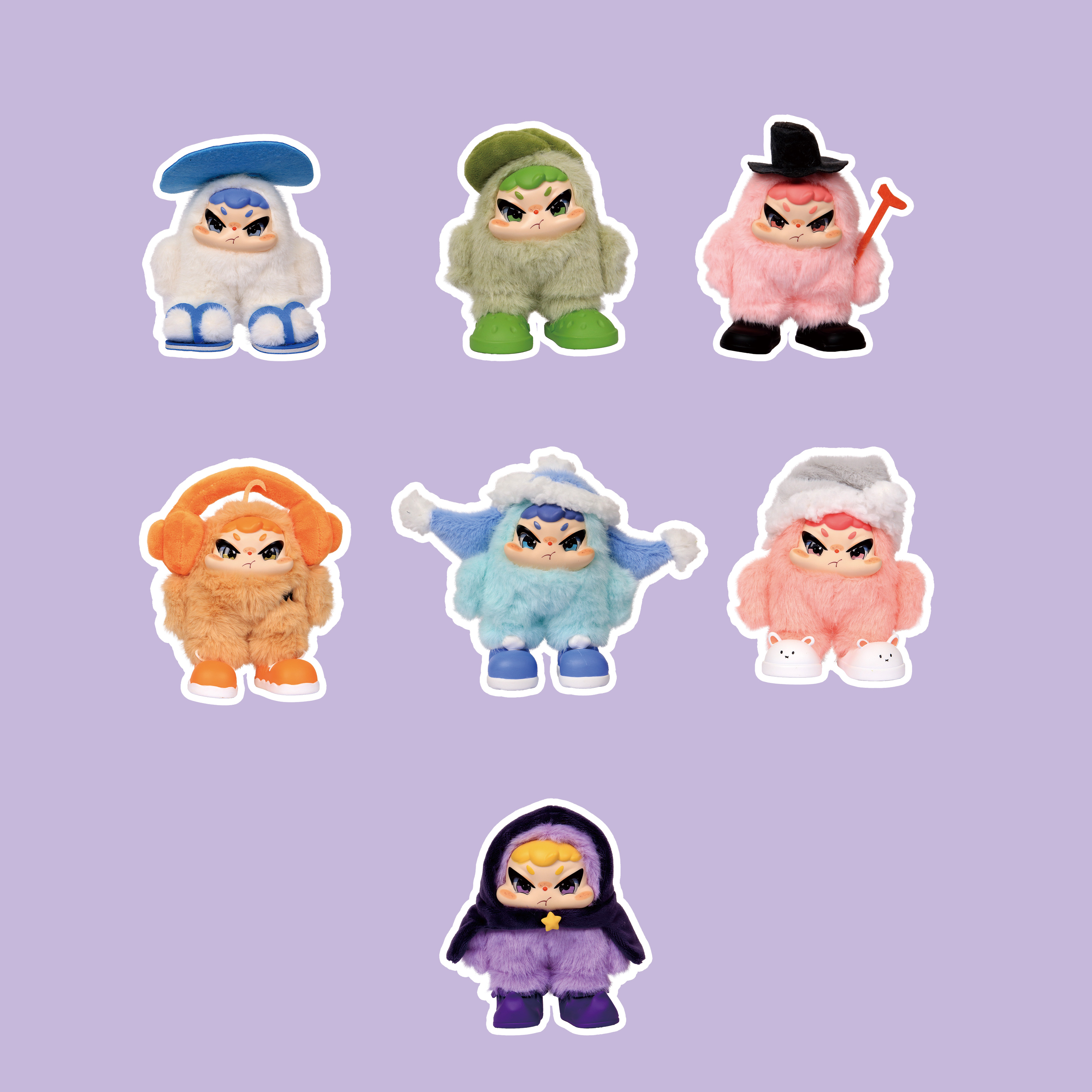 Oddling Plush keychain