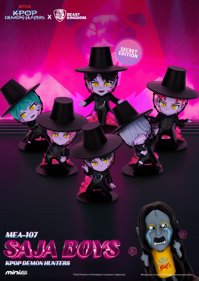 MEA-107 KPop Demon Hunters SAJA BOYS Blind box