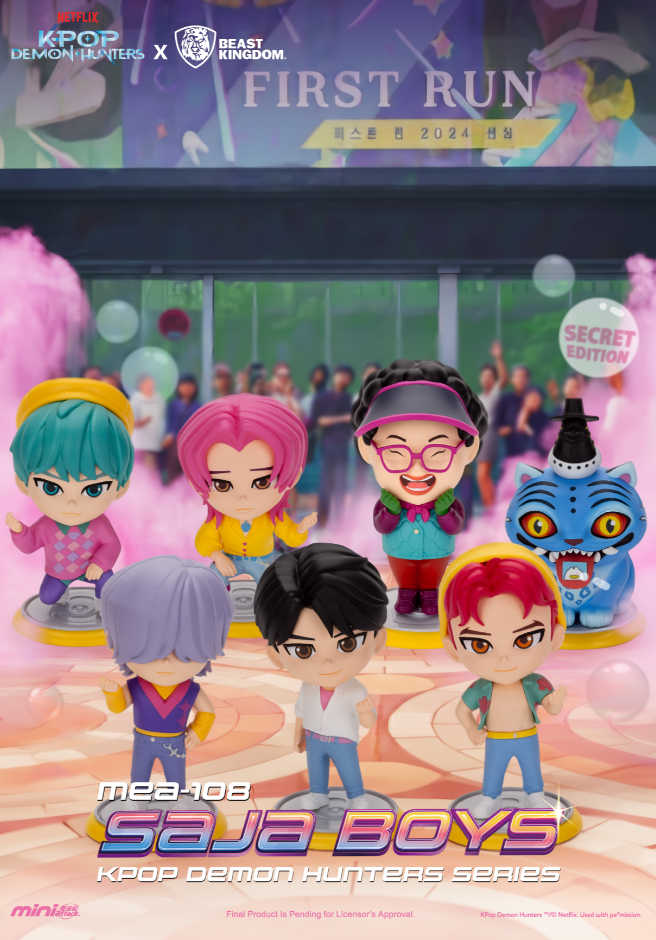 MEA-108 KPop Demon Hunters SAJA BOYS Blind box