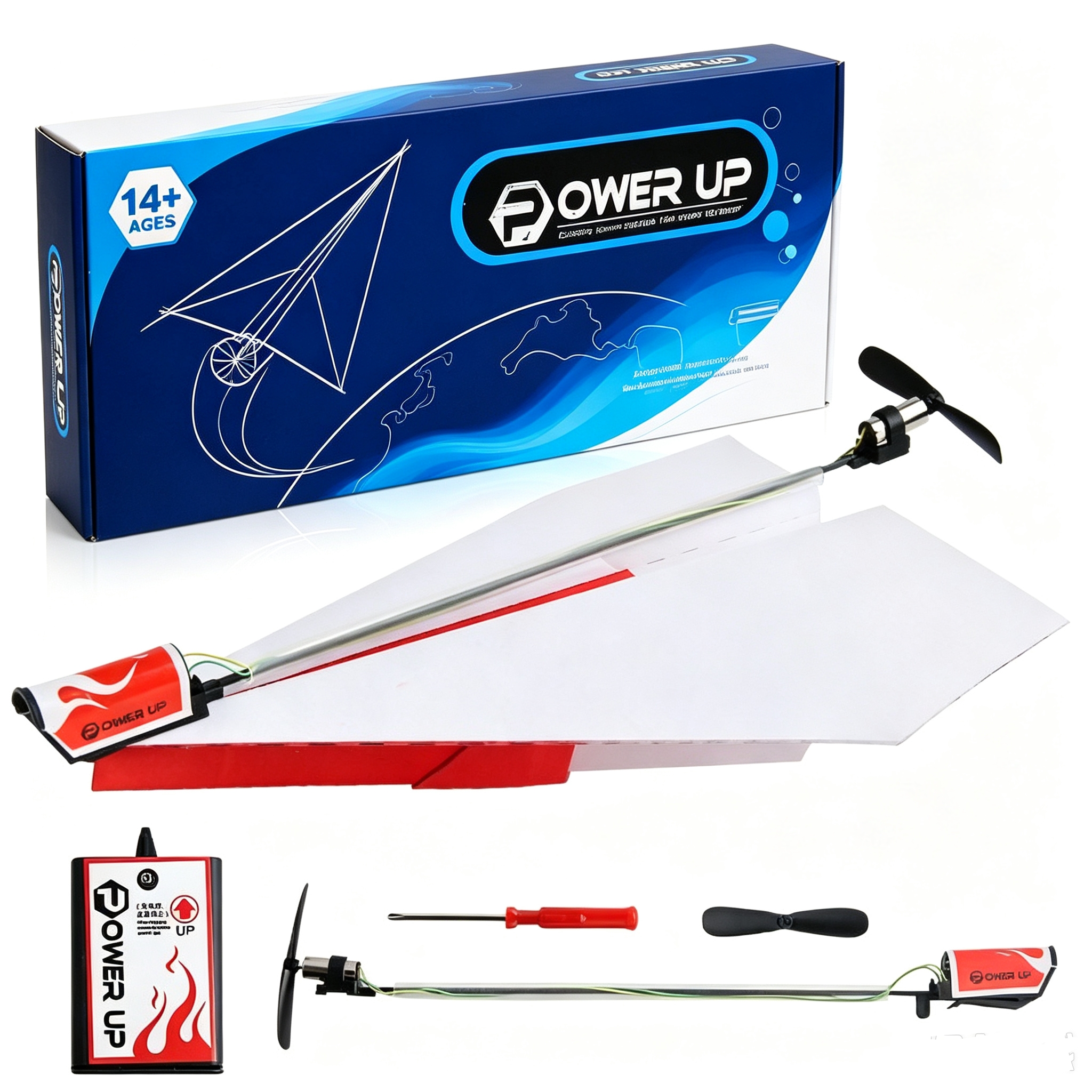 Paper aircraft power