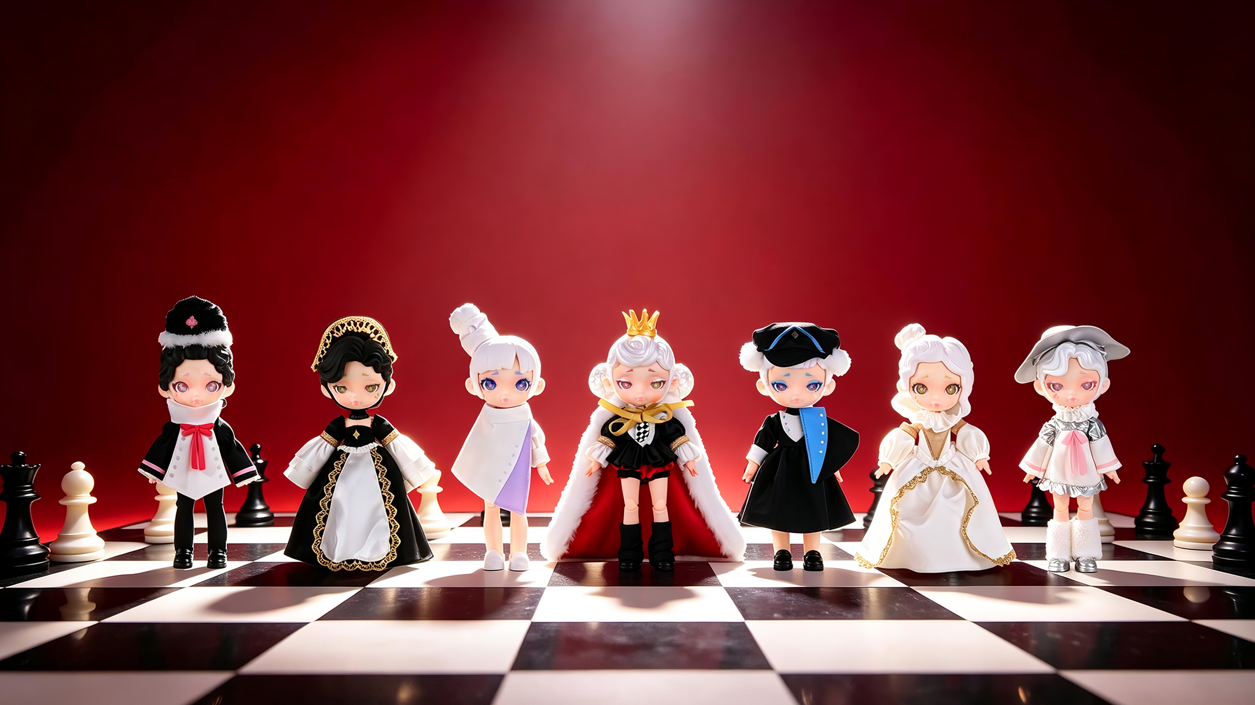 LAURA-国际象棋系列可动关节人偶盲盒