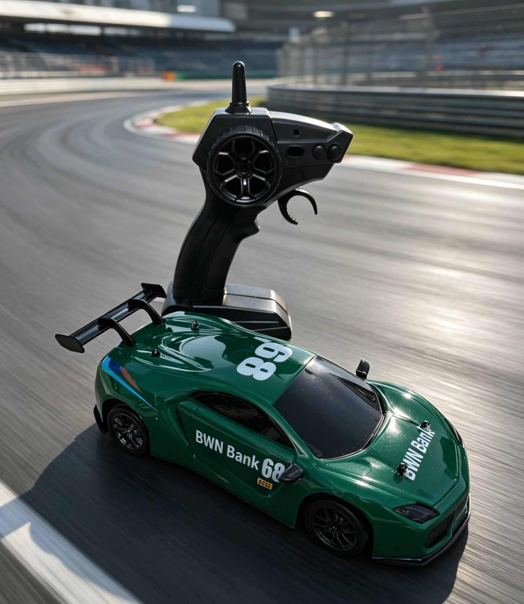 Rc drifing remote-controlled car