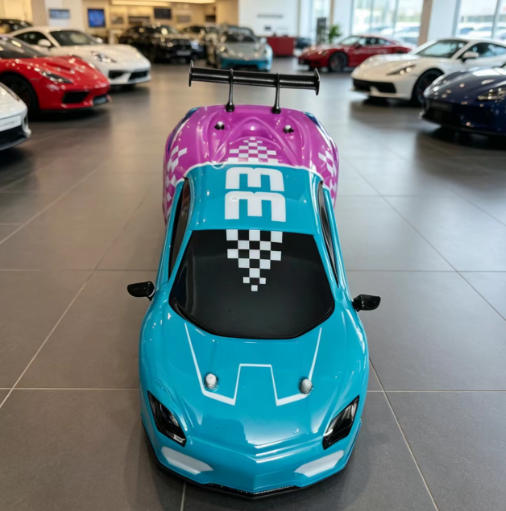 Rc drifting remote-controlled car