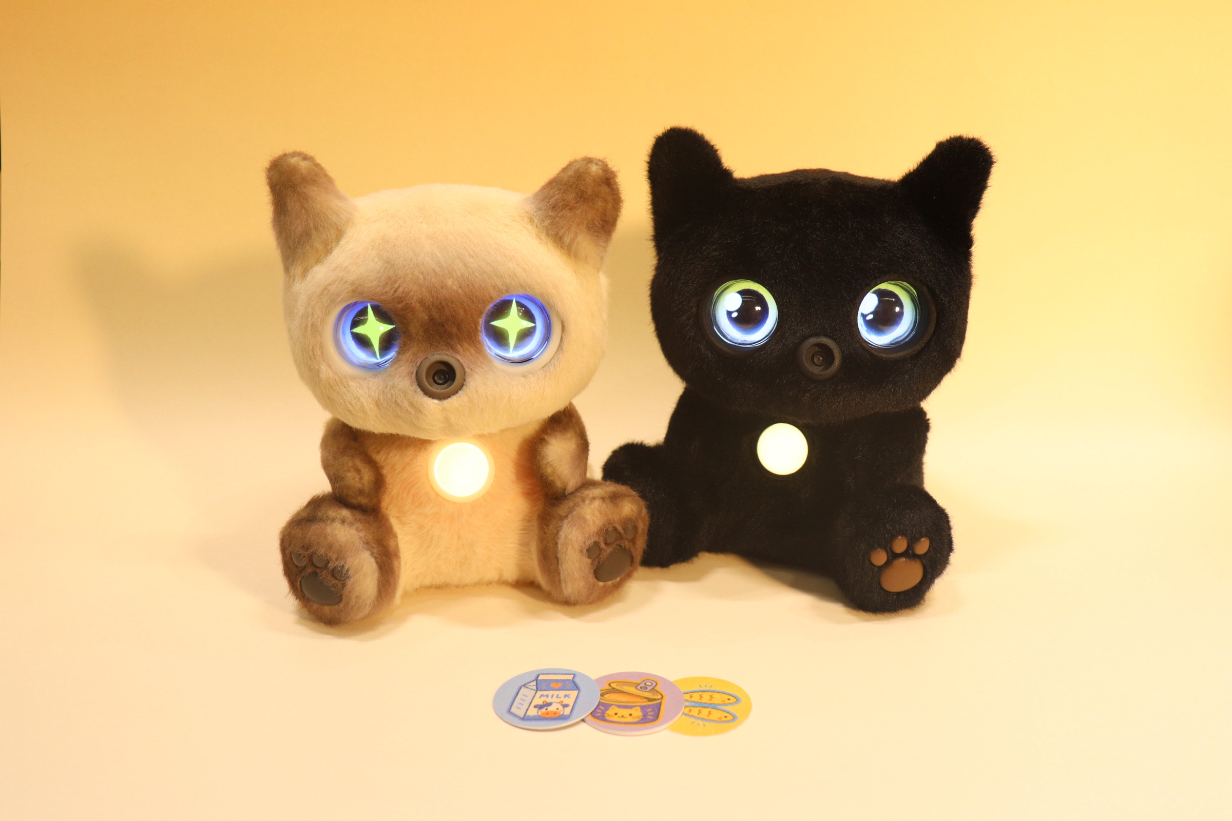 JF279‑A COLUCAT Magic Siamese Cat JF279‑B COLUCAT Magic Black Cat