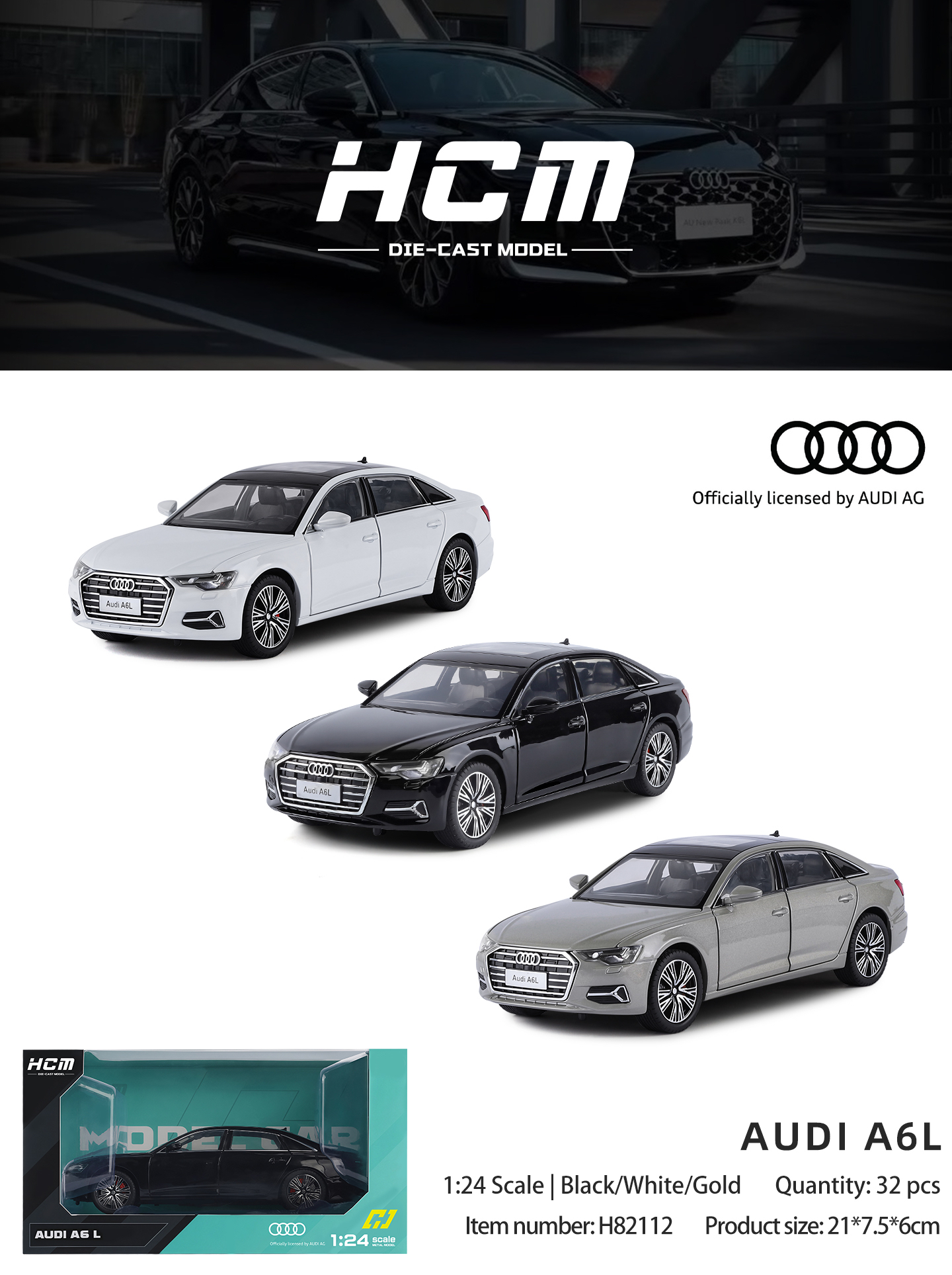 1/24 Audi A6L